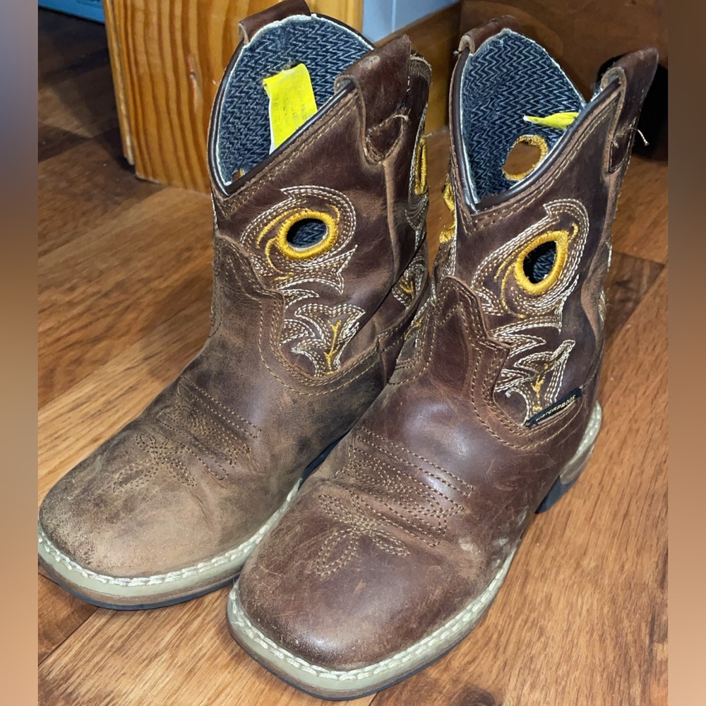 Dan Post toddler cowboy waterproof boots